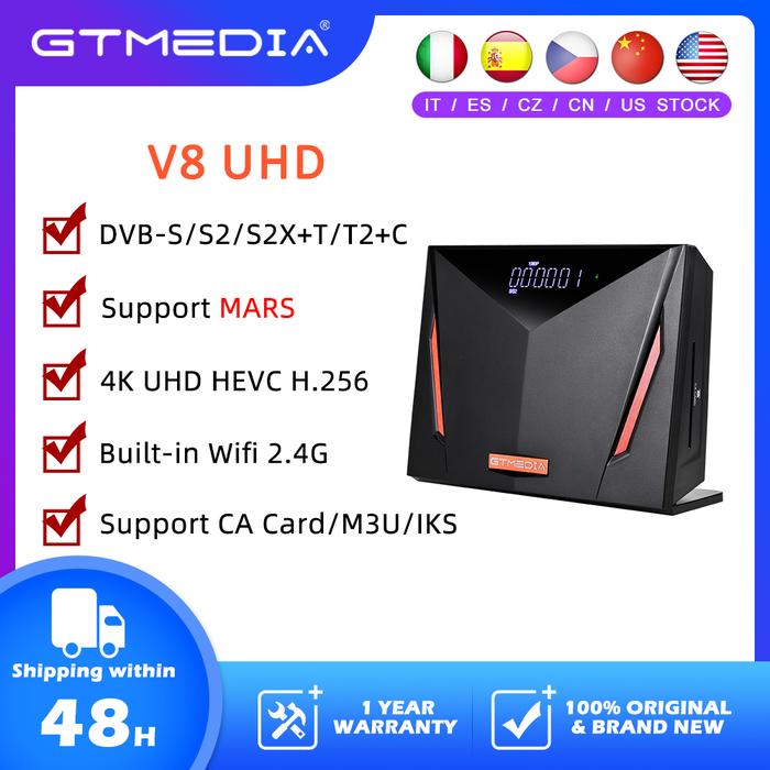 GTMEDIA V8 UHD Satellite Receiver Decoder Mars Hot Sale In Europe
