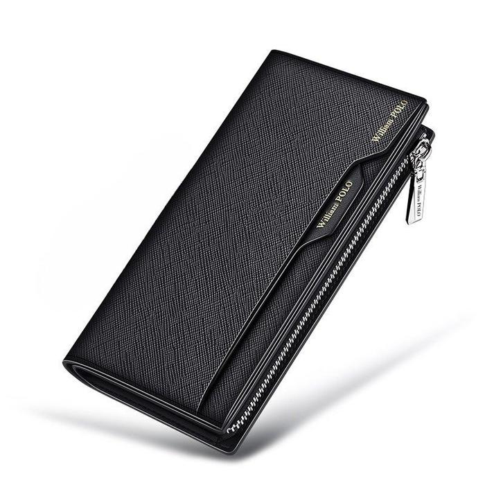 WILLIAM POLO 205255 Dompet Panjang Kulit Kualitas Original Stylish Multifungsi