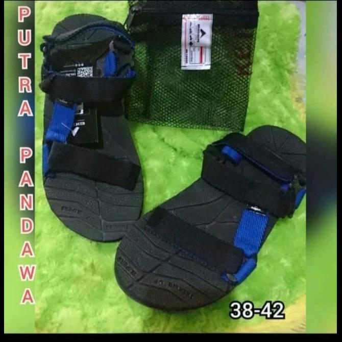 SANDAL GUNUNG EIGER  ASLI WARNA BIRU