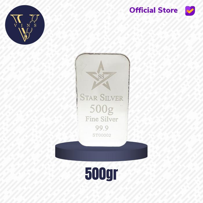LOGAM MULIA PERAK TERBARU - STARSILVER GRAMASI 500 GRAM & 1000 GRAM