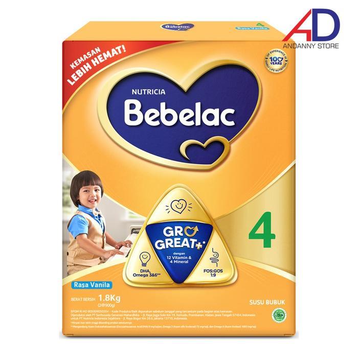 Bebelac 4 1800Gr (3-6 Tahun) / Susu Formula Bayi