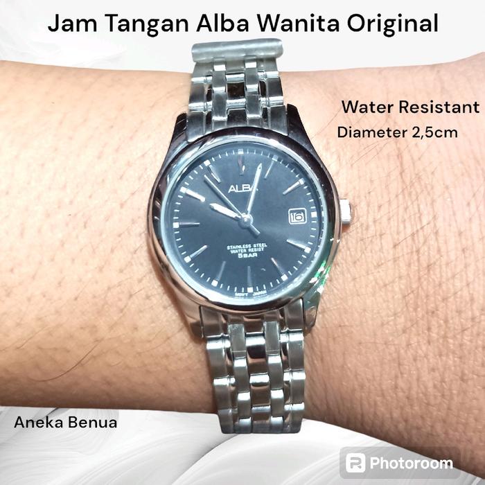 Jam Tangan Wanita ALBA Ukuran Kecil 2,5cm - Original Watches Stainless