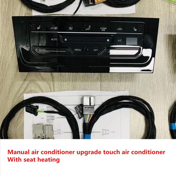 Sakelar AC Sentuh LCD untuk VW Golf 7 7.5 GTI R