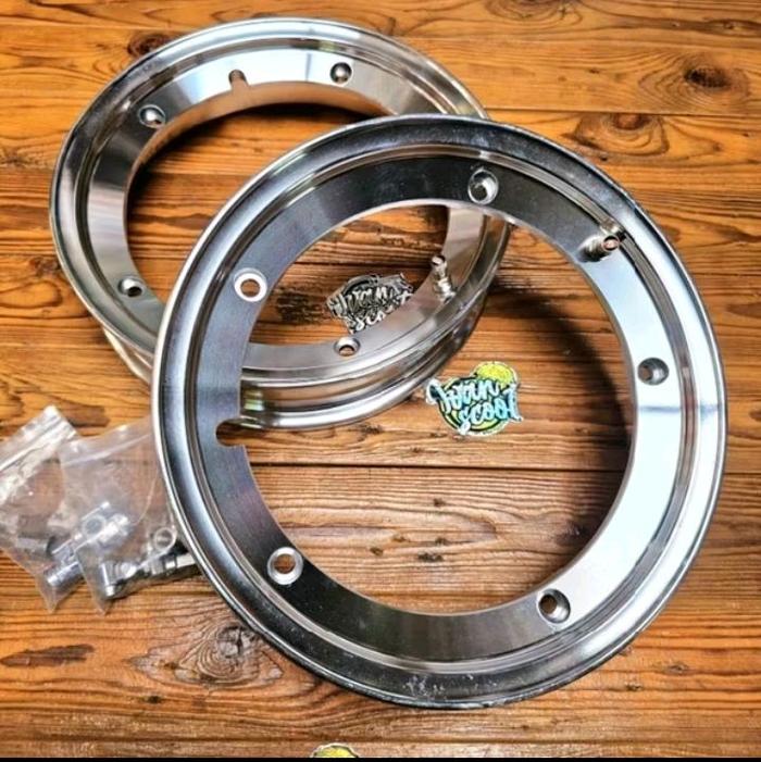 Velg tubeless ring 10 vespa SIP scooter vespa classic velg sip afr vespa sprint px excel Velg Cnc