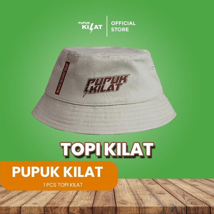 PUPUK KILAT - TOPI KILAT MODEL BUCKET HAT