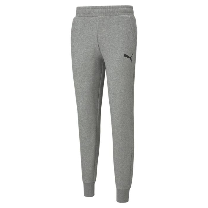Celana Training Jogger Pria Puma Essential Logo FL CL Grey