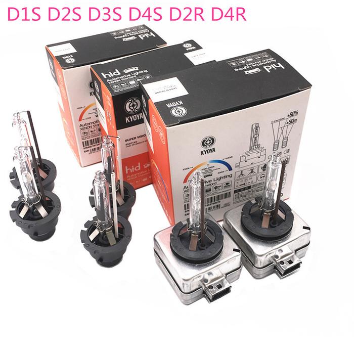 Terlaris, 2 Buah Lampu Bohlam Lampu Depan Xenon D2S D2R D4S D4R D1S