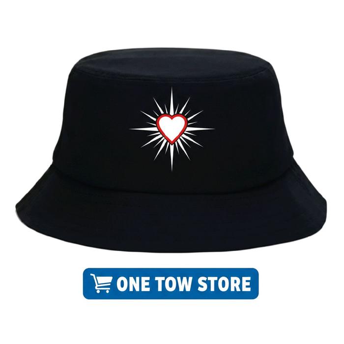 atribut psht/topi bucket hat psht/bucket hat korea kekinian unisex all size