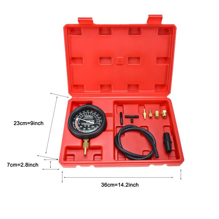 Car Vacuum and Fuel Pump Tester Gauge Kit – Fuel Pump