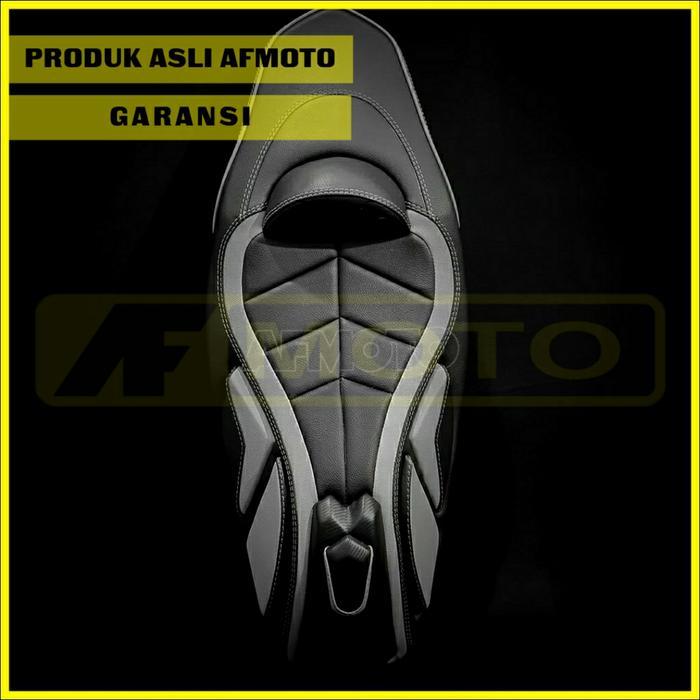 JOK HONDA PCX ADV 150 VARIASI BLACK SILVER BUSA LATEX L1