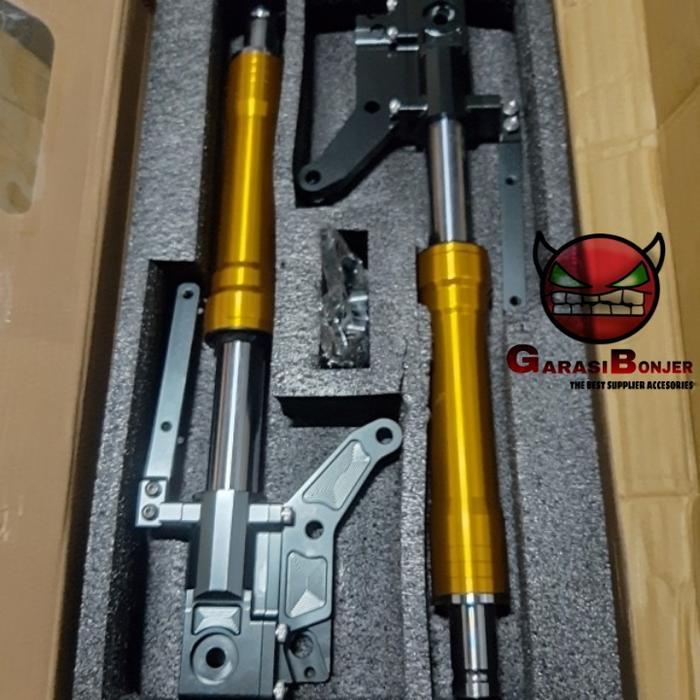 upside down AEROX shock USD NUI RACING shock AEROX upsetdown NUI AEROX