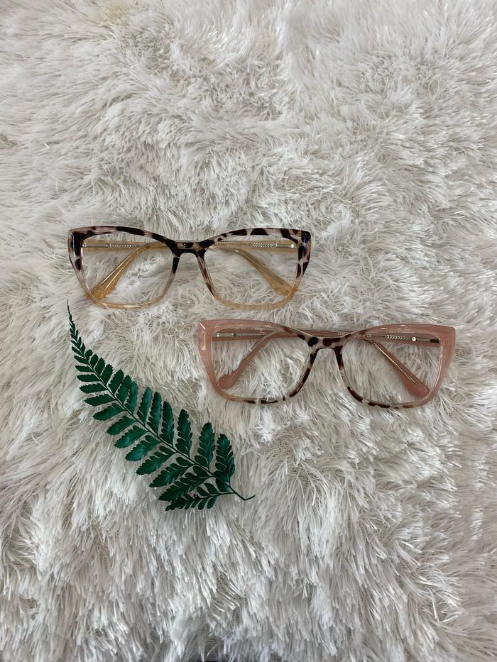 SERATUS-Kacamata Frame CatEye Leopard 25-3336