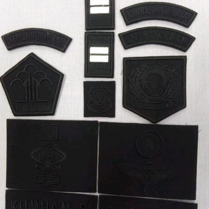 BADGE ATRIBUT PDL KEMENKUMHAM TERBARU BAHAN LUSTER. MOHON UNTUK ME MBACA DESKRIPSI Syal