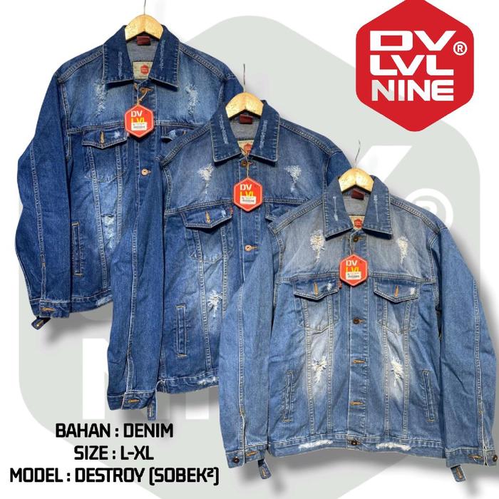 Jaket Jeans DV LEVEL NINE ORIGINAL