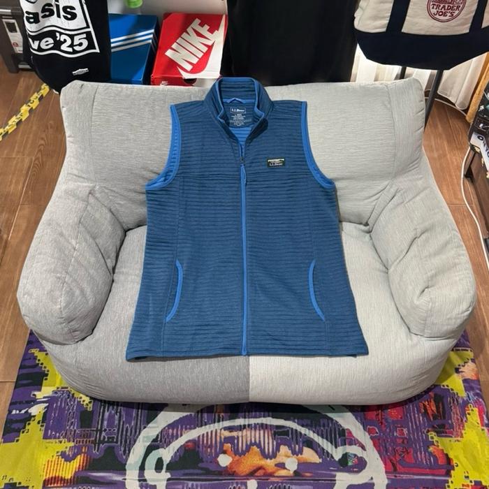 LL Bean vest blue original