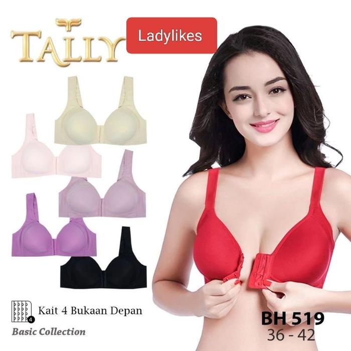 BH TALLY TANPA KAWAT KAIT DEPAN BEST SELLER EXTRA COMFORT 519