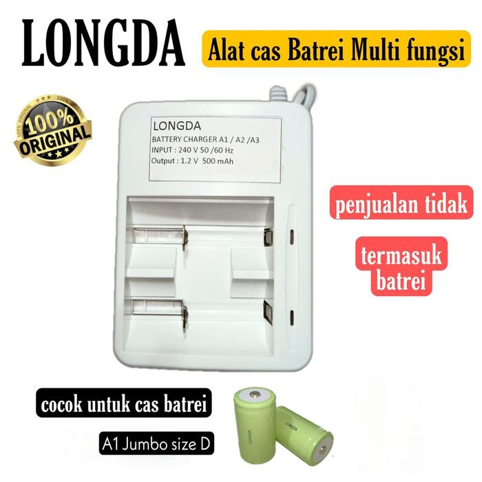 Alat Cas Baterai Battery Multifungsi LONGDA untuk Cas Batrei A1