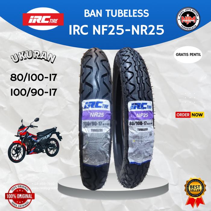Aspira Premio Urbano 80 100 ring 17 R Ban belakang tubeless motor sport verza tiger cb150r mega pro