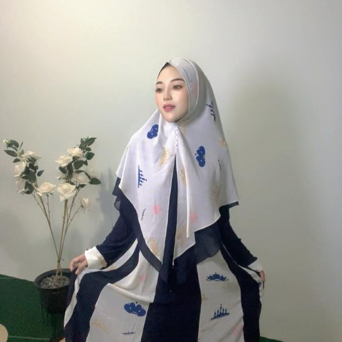 Khazanah by Eva khazanah Syar’i Fashion Wanita Muslim Set Hijab & Gamis