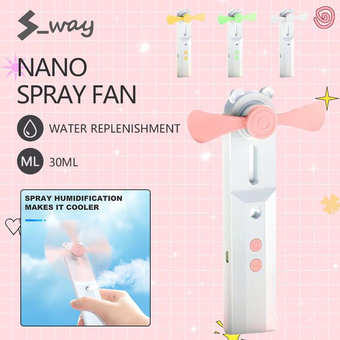 S-way Kipas Angin Nano Otomatis, Semprotan Air Nano Perangkat Isi