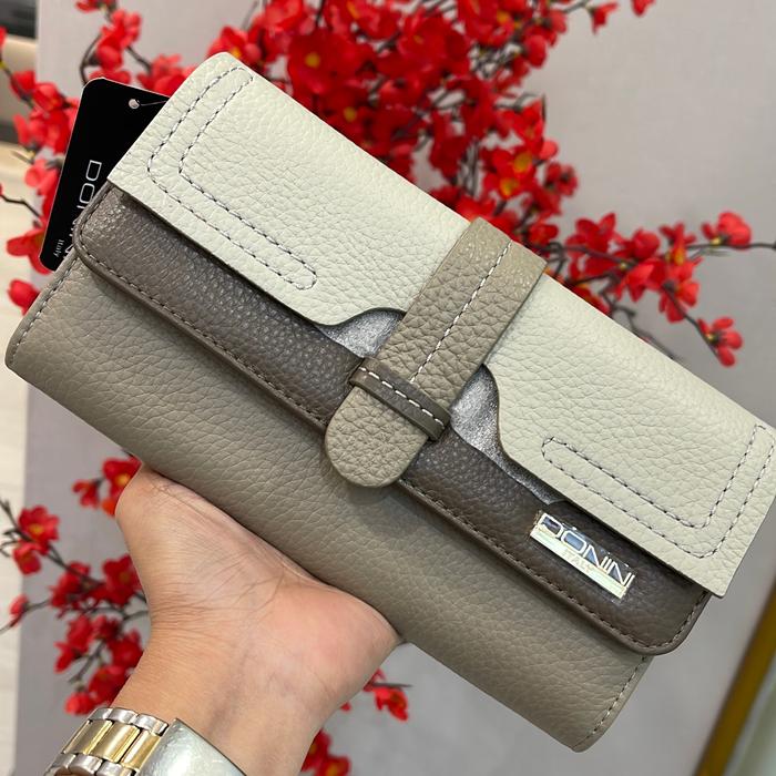DONINI Giotti Dompet Wanita Kulit Sapi Elegan dan Serbaguna Cocok untuk Berbagai Acara Warna Menarik
