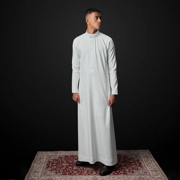 Zoya Fashion Jubah Pria Gamis Pria Dewasa Premium Lengan Panjang untuk Ramadan & Eid Model Osman Tho