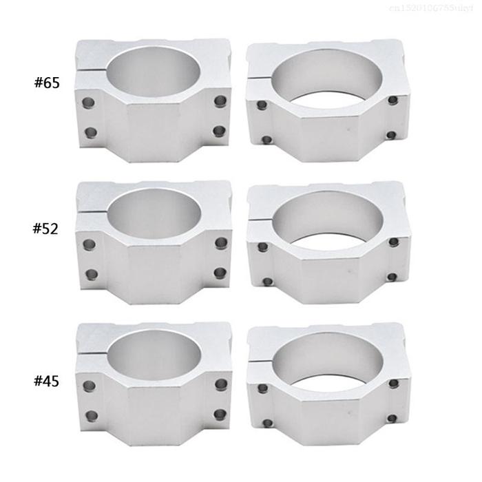45--65mm Aluminum Spindle Motor Mount Bracket Clamp Spindle Tool Set F1FB