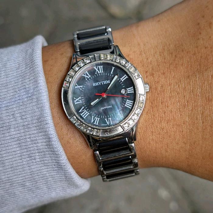 Rhythm Sapphire & Ceramic F1204T