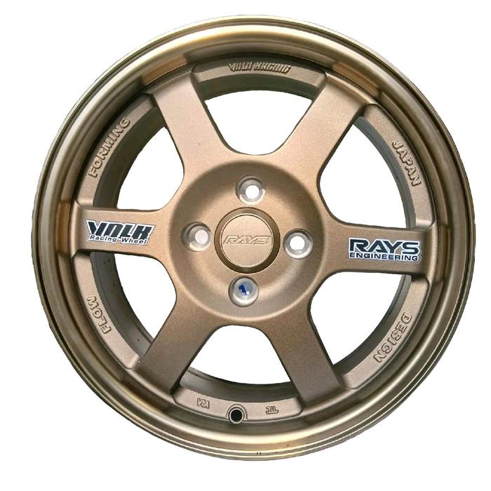 Velg Mobil Volk Rays TE 37 Saga R 15 - Aksesoris Mobil