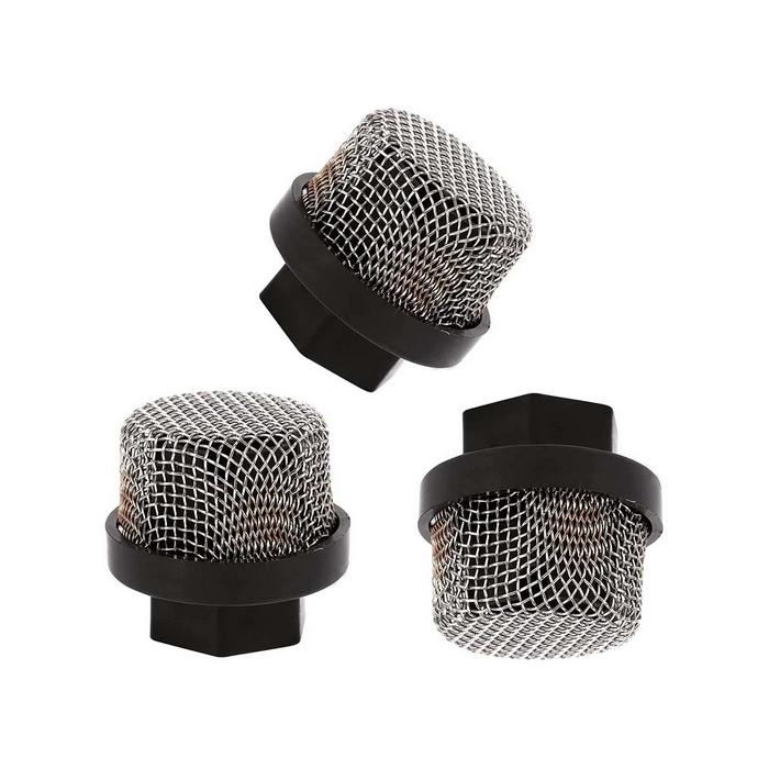 3Pcs 246385 Hose Inlet Strainer Filter,Inlet Suction Strainer Mesh Filter Intake Hose Strainer Scree