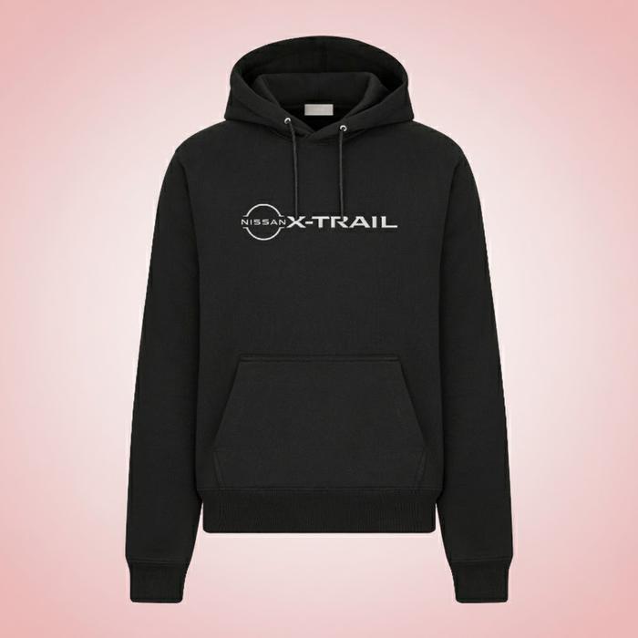 Hoodie Nissan X-Trail  Premium Fleece Cloth Sweater Jacket Hood Black Hitam Distro