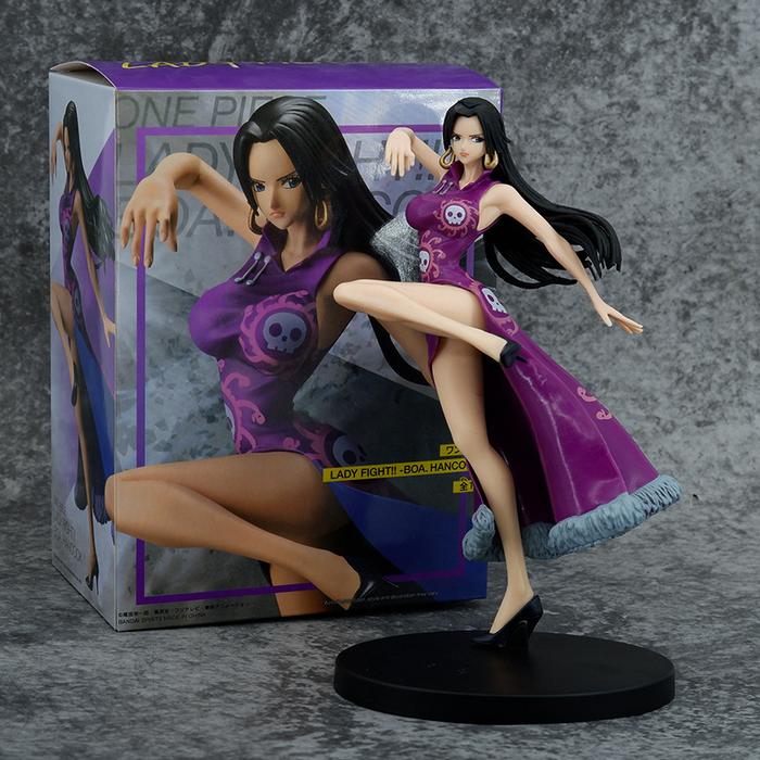One Piece Anime Figure 21cmGK Nine Snake Queen King Snake Ji Hancock