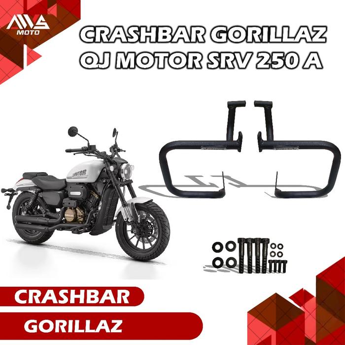 Crashbar QJ Motor SRV 250 A Gorillaracks Teaik