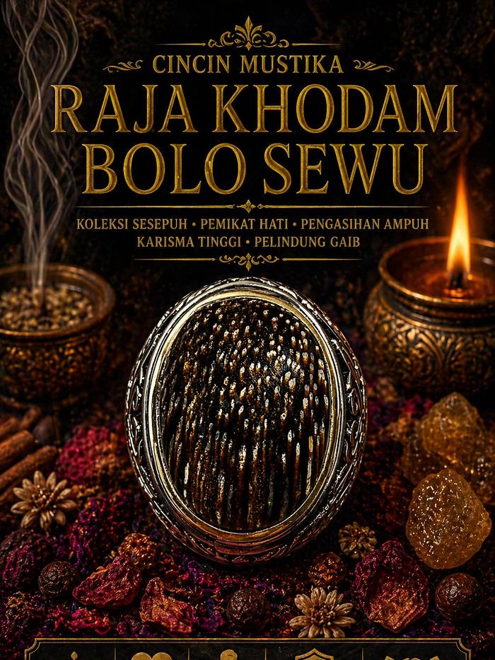 CINCIN MUSTIKA RAJA KHODAM BOLO SEWU