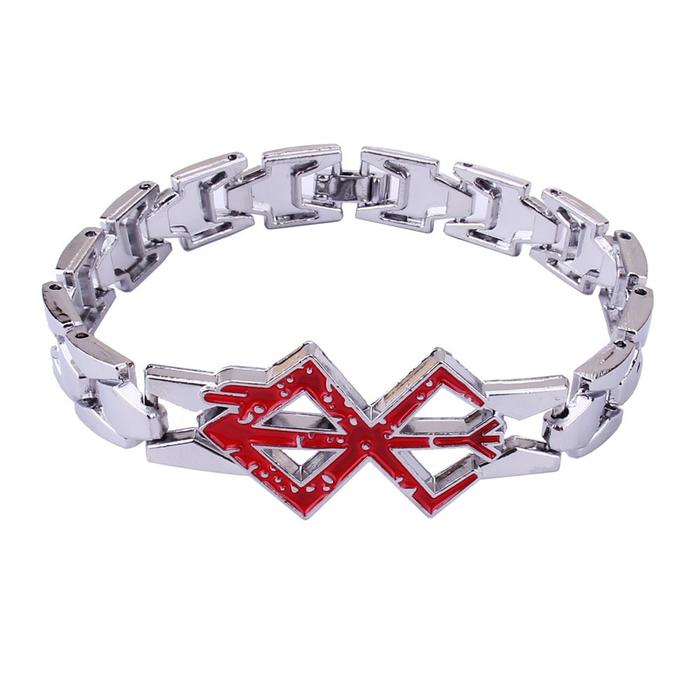Anime Berserk Symbol Alloy Bracelet Fashion Charm bracelets Japan anime cosplay Jewelry Gift