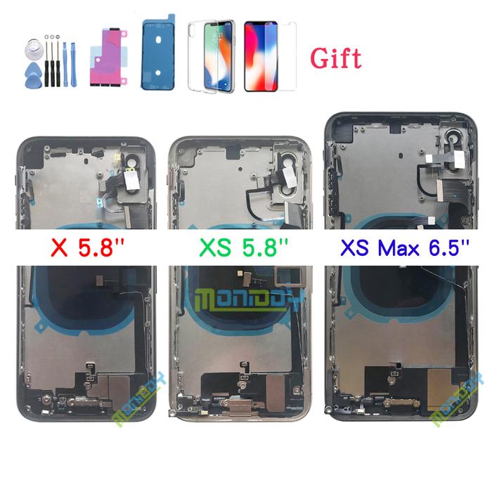 High Quality Back Cover For Iphone XS Max X Housing Battery Middle