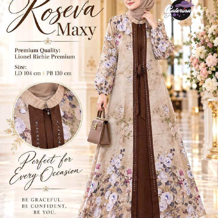 Roseva dress by galerina dress kondangan dress lionel richie