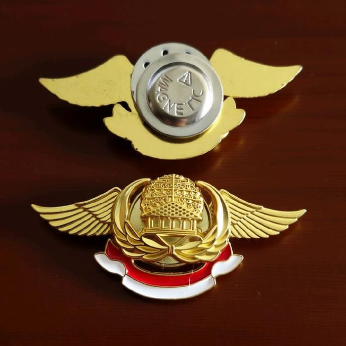 [ Terbaru ] PIN KORPRI ASN MODEL WING KUNINGAN EMAS / LENCANA KORPRI ASN
