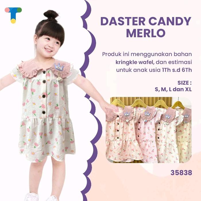 baju anak dress candy merlo