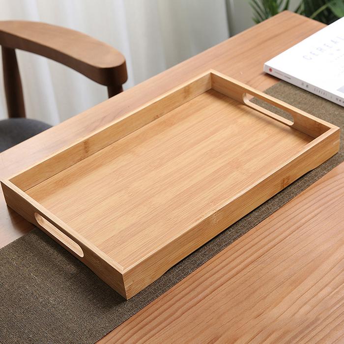 Japanese Style Living Room Kitchen Tea Coaster Breakfast With Handle