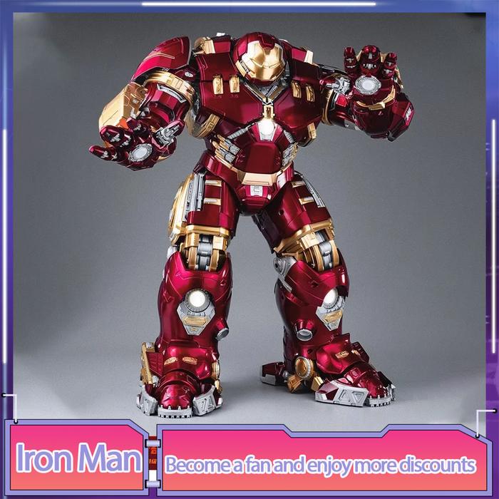 in stock Fondjoy Toy Iron Man Figure Mark Hulkooster Hulkbuster Armor 1/7 Assembly action figures Do