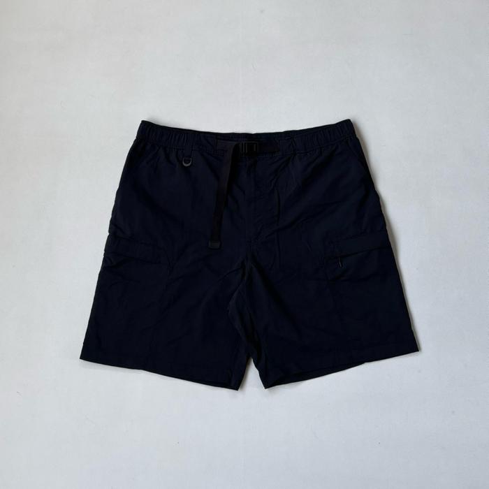 Uniqlo Nylon Geared Utility Cargo Short Black