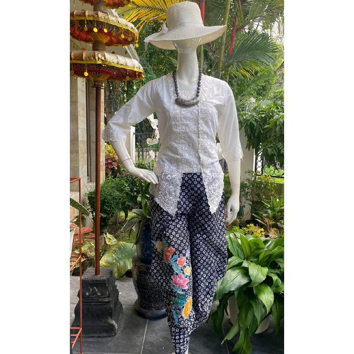 CELANA BATIK BORDIR ALIBABA Cantik Motif Santai Wanita