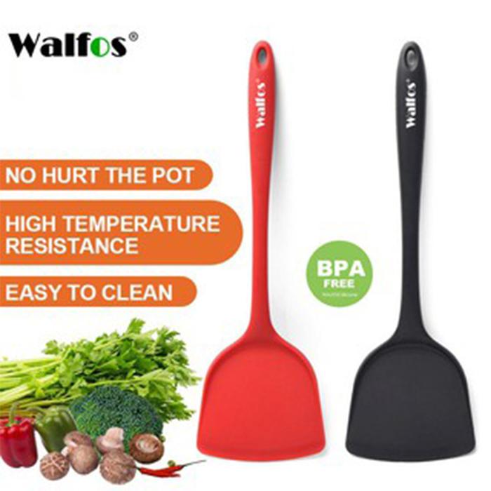 WALFOS Silicone Spatula Cooking Utensils Beef Steak Egg Turner Shovel