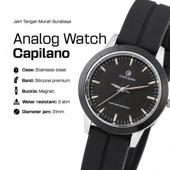 Jam Tangan Analog wanita murah surabaya - Capilano Analaog Watch