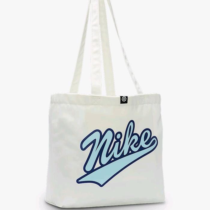 Nike Heritage 2.0 Tote Bag 22L Sail Blue HV6617-133 Tas Original 100%