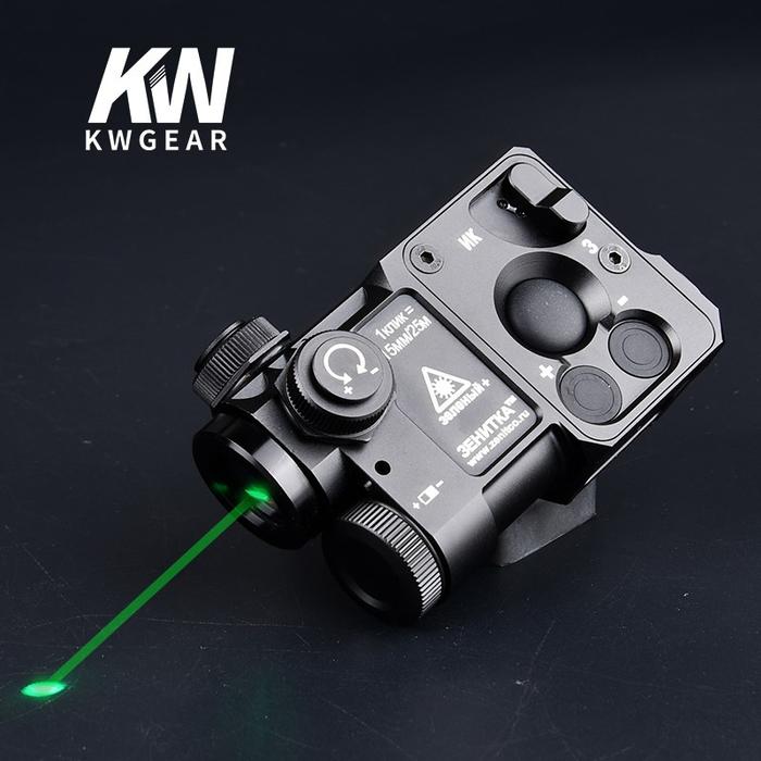 Tactical Metal Zenitco Perst 4 PEQ Green Dot IR Aiming Infrared Laser