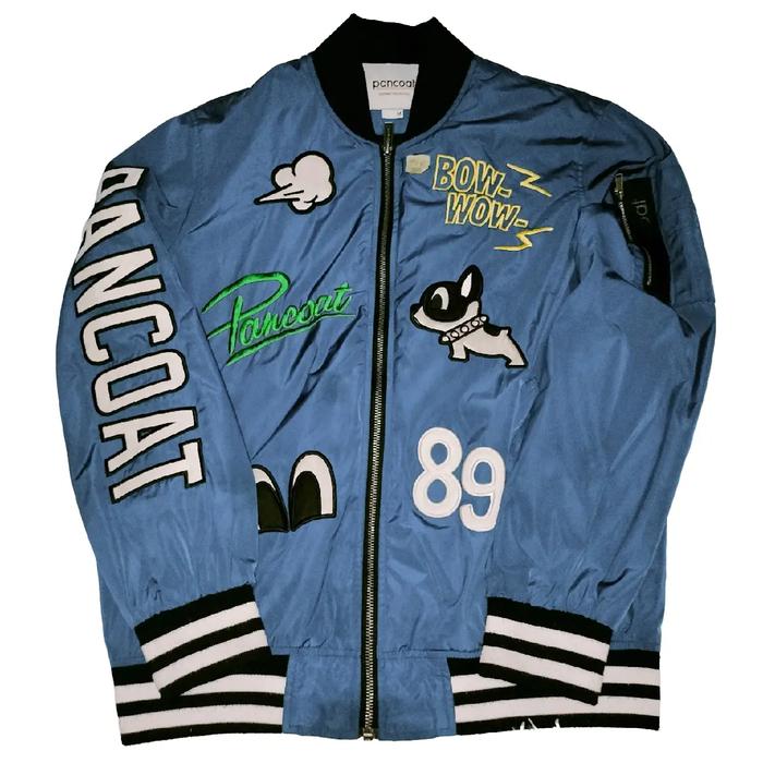 Bomber Varsity Pancoat Full Bordir Baseball Menggunakan Bahan Satin