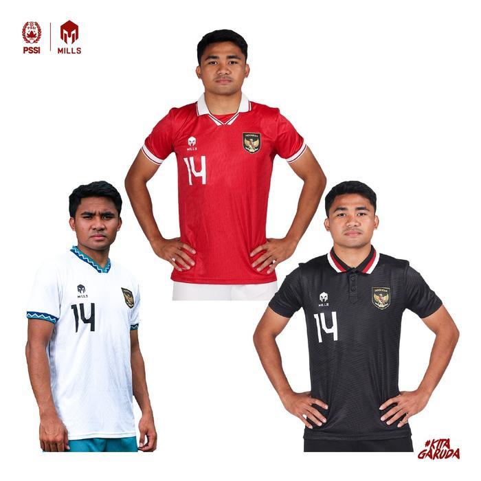 MILLS NAMESET NOMOR PUNGGUNG JERSEY TIMNAS 2022 (HANYA NAMESET JERSEY SAJA)