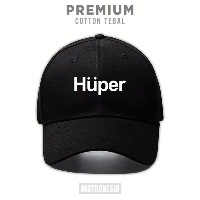 Topi Huper Audio System Premium Cotton Baseball